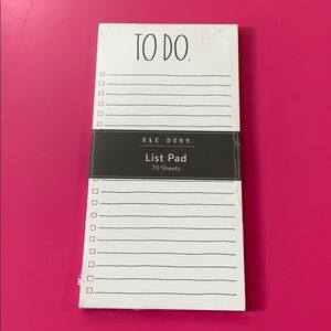 Rae Dunn List Pad